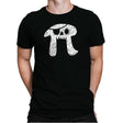 Pi-rate Skull - Mens Premium T-Shirts RIPT Apparel Small / Black