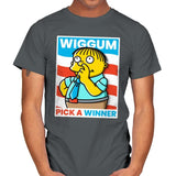 Pick A Winner - Mens T-Shirts RIPT Apparel Small / Charcoal