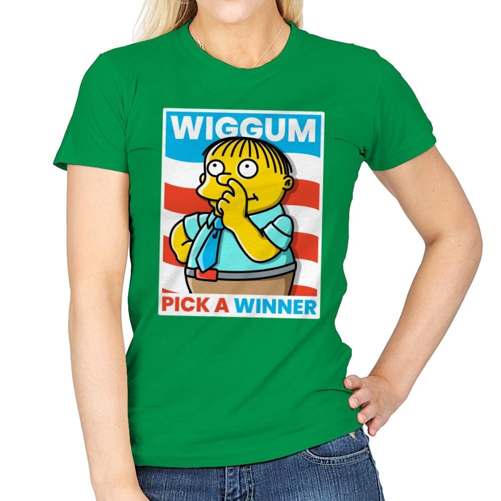 Pick A Winner - Womens T-Shirts RIPT Apparel Small / Irish Green