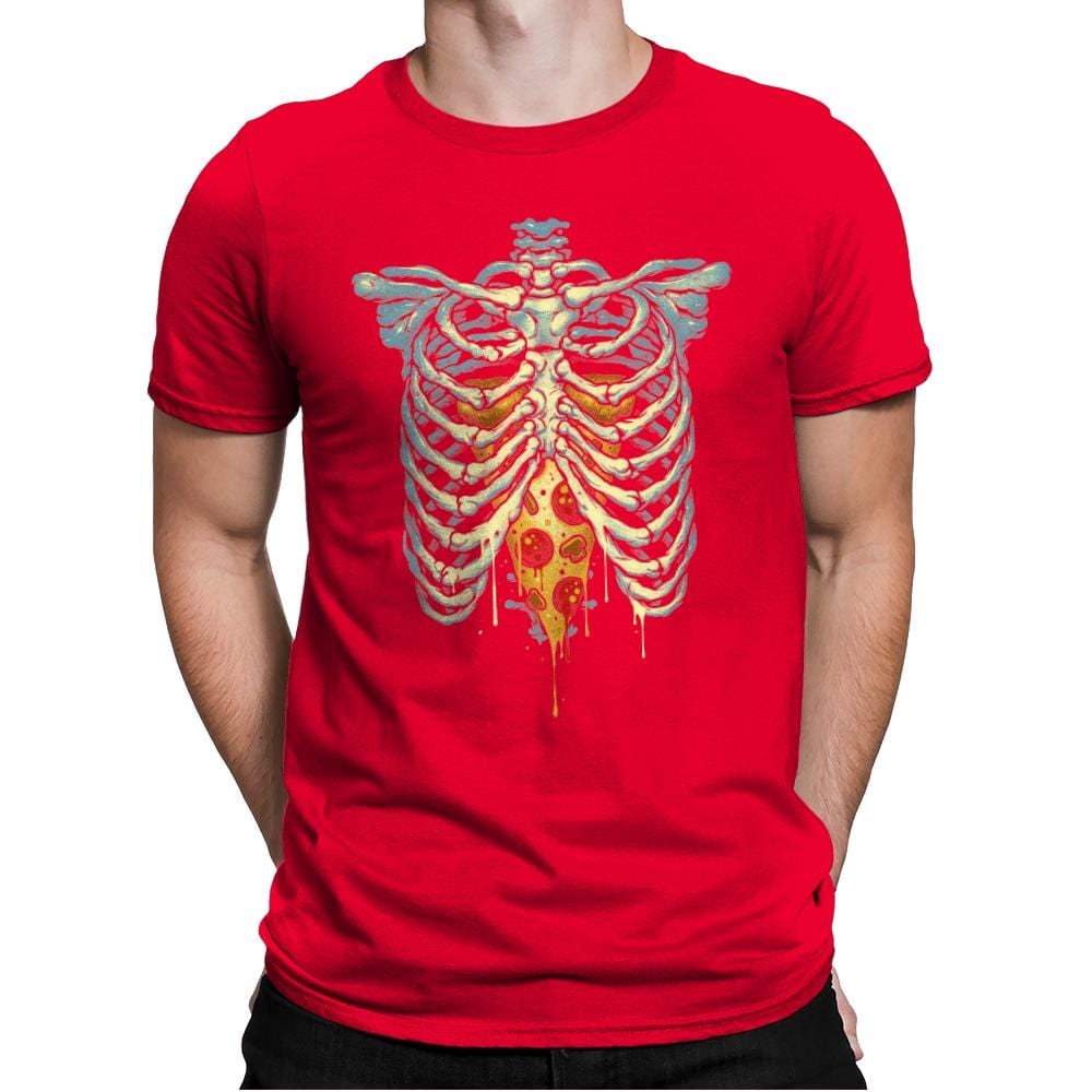 Pie Or Die - Mens Premium T-Shirts RIPT Apparel Small / Red