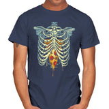 Pie Or Die - Mens T-Shirts RIPT Apparel Small / Navy