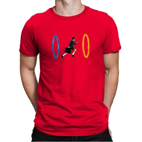 Pierce Kelly - Mens Premium T-Shirts RIPT Apparel Small / Red