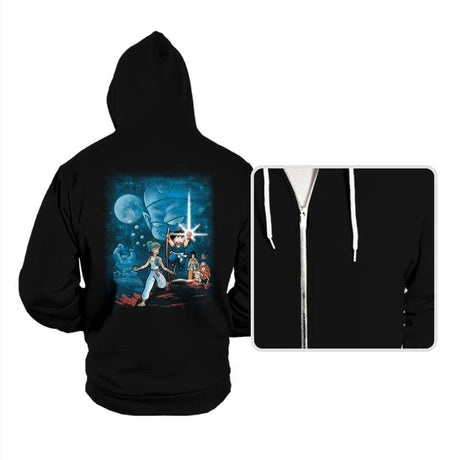 Pilaf Wars - Hoodies Hoodies RIPT Apparel Small / Black