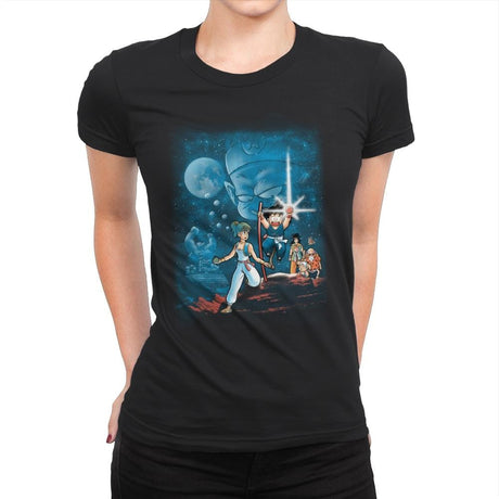 Pilaf Wars - Womens Premium T-Shirts RIPT Apparel Small / Black