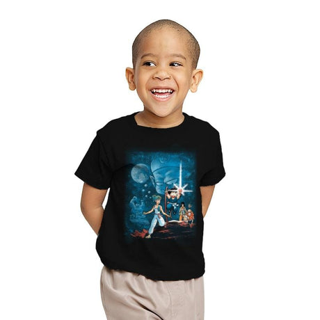 Pilaf Wars - Youth T-Shirts RIPT Apparel X-small / Black