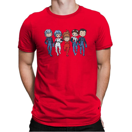 Pilot Friends - Miniature Mayhem - Mens Premium T-Shirts RIPT Apparel Small / Red