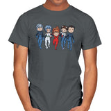 Pilot Friends - Miniature Mayhem - Mens T-Shirts RIPT Apparel Small / Charcoal