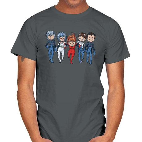 Pilot Friends - Miniature Mayhem - Mens T-Shirts RIPT Apparel Small / Charcoal
