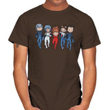 Pilot Friends - Miniature Mayhem - Mens T-Shirts RIPT Apparel Small / Dark Chocolate