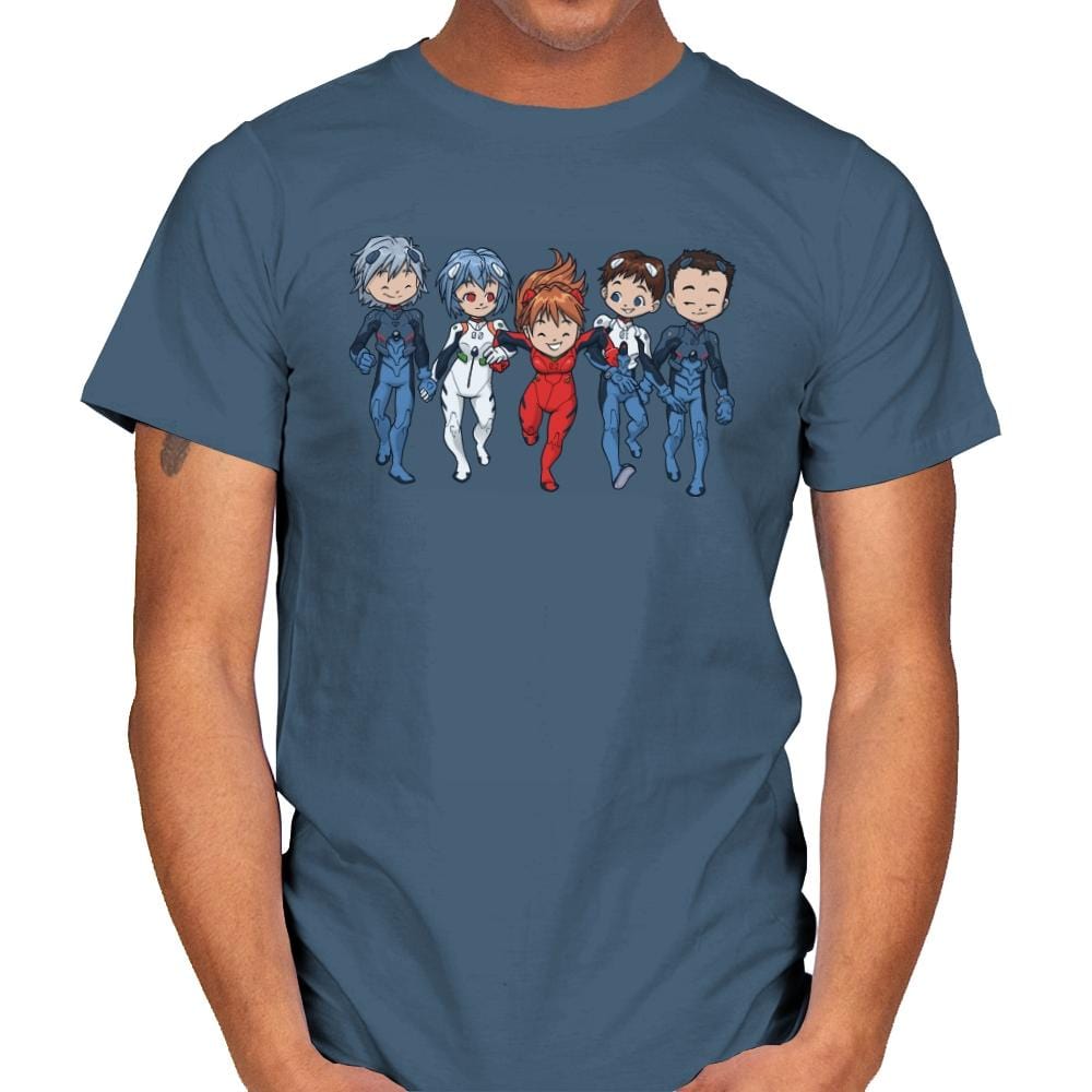 Pilot Friends - Miniature Mayhem - Mens T-Shirts RIPT Apparel Small / Indigo Blue