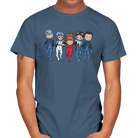 Pilot Friends - Miniature Mayhem - Mens T-Shirts RIPT Apparel Small / Indigo Blue