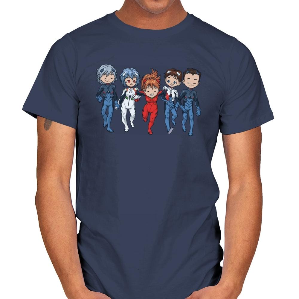 Pilot Friends - Miniature Mayhem - Mens T-Shirts RIPT Apparel Small / Navy