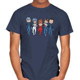 Pilot Friends - Miniature Mayhem - Mens T-Shirts RIPT Apparel Small / Navy