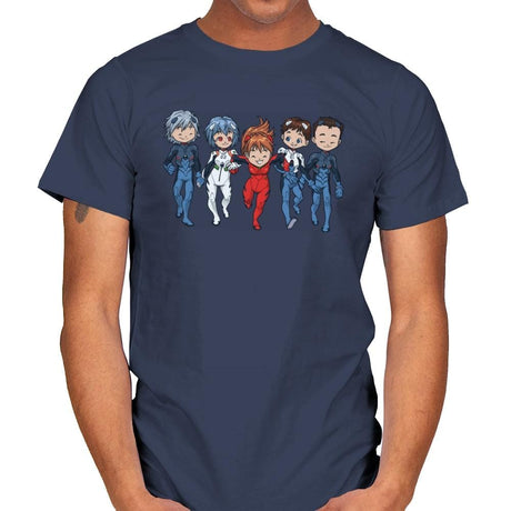Pilot Friends - Miniature Mayhem - Mens T-Shirts RIPT Apparel Small / Navy