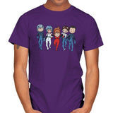 Pilot Friends - Miniature Mayhem - Mens T-Shirts RIPT Apparel Small / Purple