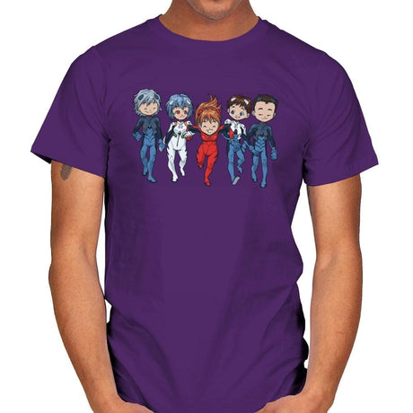 Pilot Friends - Miniature Mayhem - Mens T-Shirts RIPT Apparel Small / Purple