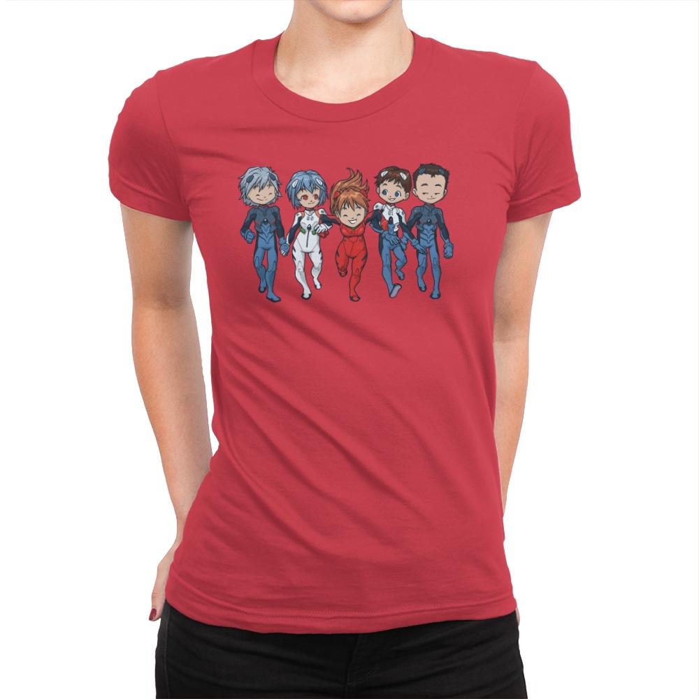 Pilot Friends - Miniature Mayhem - Womens Premium T-Shirts RIPT Apparel Small / Red
