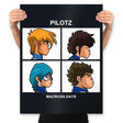 Pilotz - Prints Posters RIPT Apparel 18x24 / Black