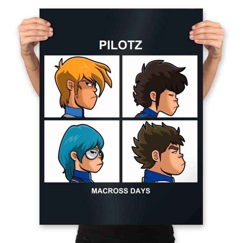Pilotz - Prints Posters RIPT Apparel 18x24 / Black
