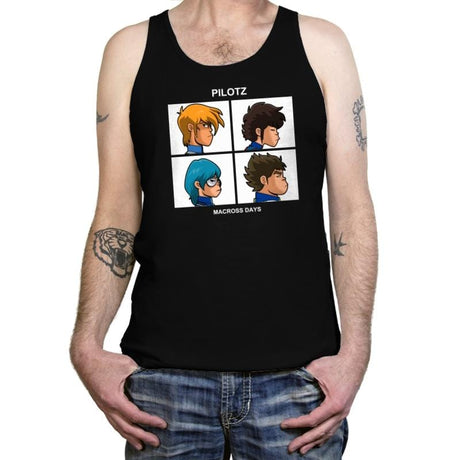 Pilotz - Tanktop Tanktop RIPT Apparel X-Small / Black