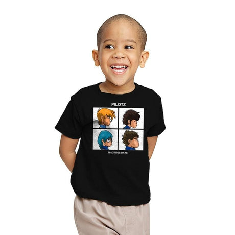 Pilotz - Youth T-Shirts RIPT Apparel X-small / Black