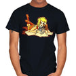 Pin-up Cheetah - Mens T-Shirts RIPT Apparel Small / Black