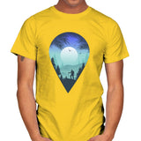 Pin Your Destination - Mens T-Shirts RIPT Apparel Small / Daisy