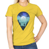 Pin Your Destination - Womens T-Shirts RIPT Apparel Small / Daisy