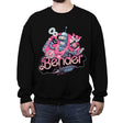 Pink Future Ahead of Us - Crew Neck Sweatshirt Crew Neck Sweatshirt RIPT Apparel Small / Black
