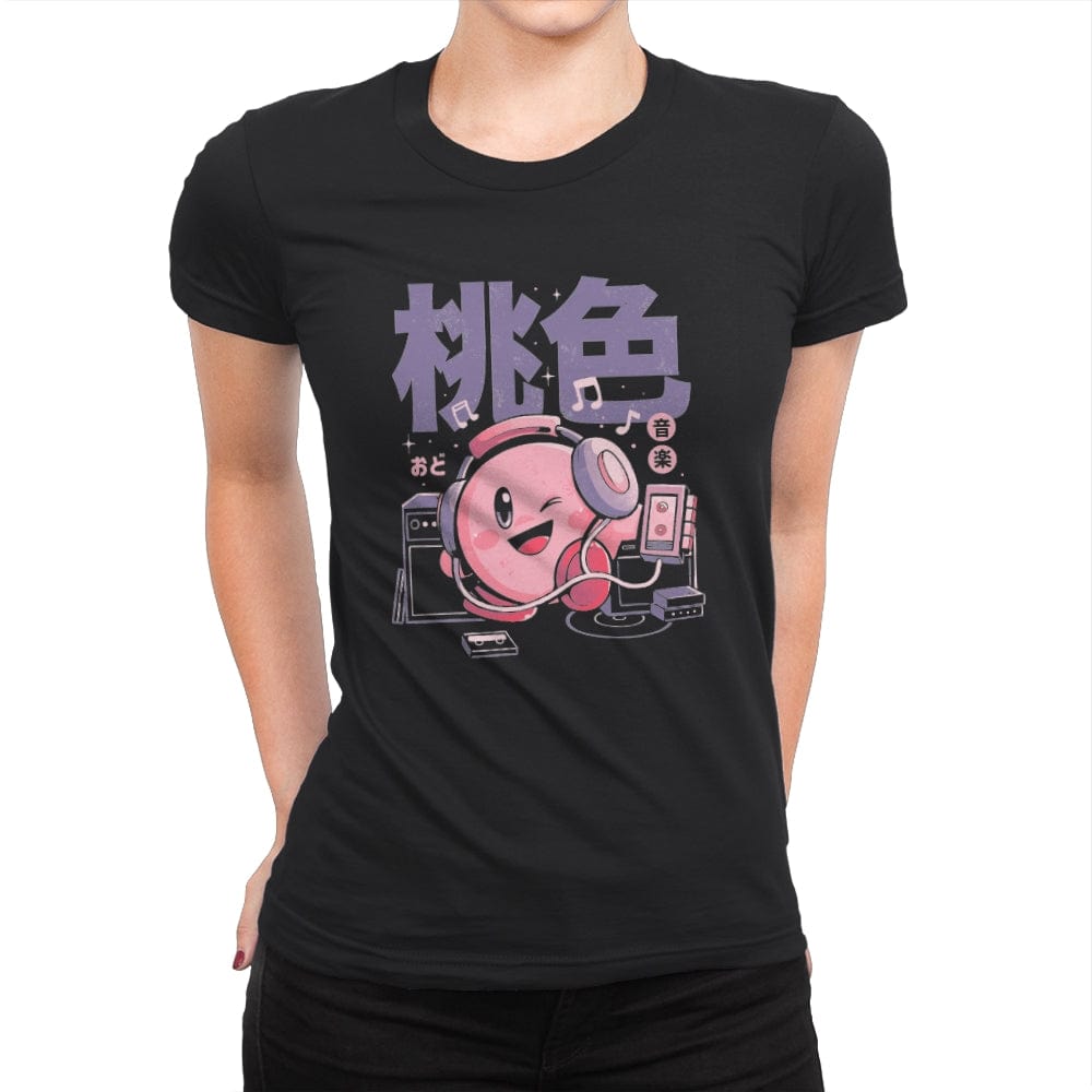 Pink Groove - Womens Premium T-Shirts RIPT Apparel Small / Black