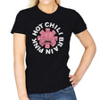 Pink Hot Chili Brain - Womens T-Shirts RIPT Apparel Small / Black