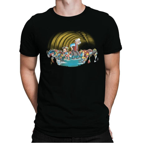 Pinocchio 2019 - Mens Premium T-Shirts RIPT Apparel Small / Black