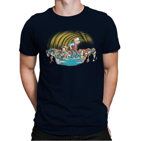 Pinocchio 2019 - Mens Premium T-Shirts RIPT Apparel Small / Midnight Navy