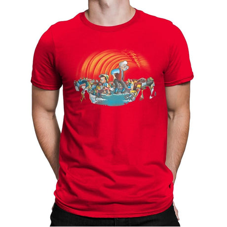 Pinocchio 2019 - Mens Premium T-Shirts RIPT Apparel Small / Red