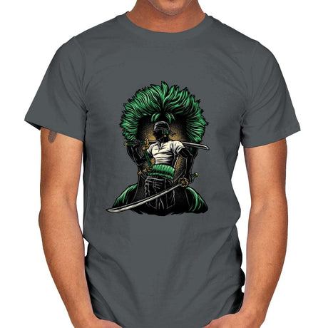 Pirate Hunter Fury - Mens T-Shirts RIPT Apparel Small / Charcoal