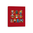 Pirate Kittens - Canvas Wraps Canvas Wraps RIPT Apparel 8x10 / Red