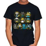 Pirate Kittens - Mens T-Shirts RIPT Apparel Small / Black