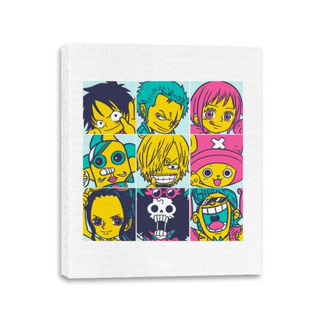 Pirate Pop - Canvas Wraps Canvas Wraps RIPT Apparel 11x14 / White