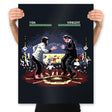 Pixel Fiction - Prints Posters RIPT Apparel 18x24 / Black
