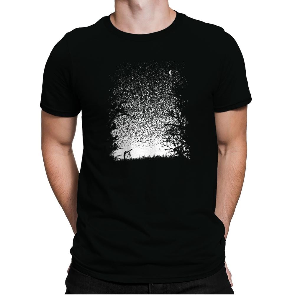 Pixel Space - Back to Nature - Mens Premium T-Shirts RIPT Apparel Small / Black