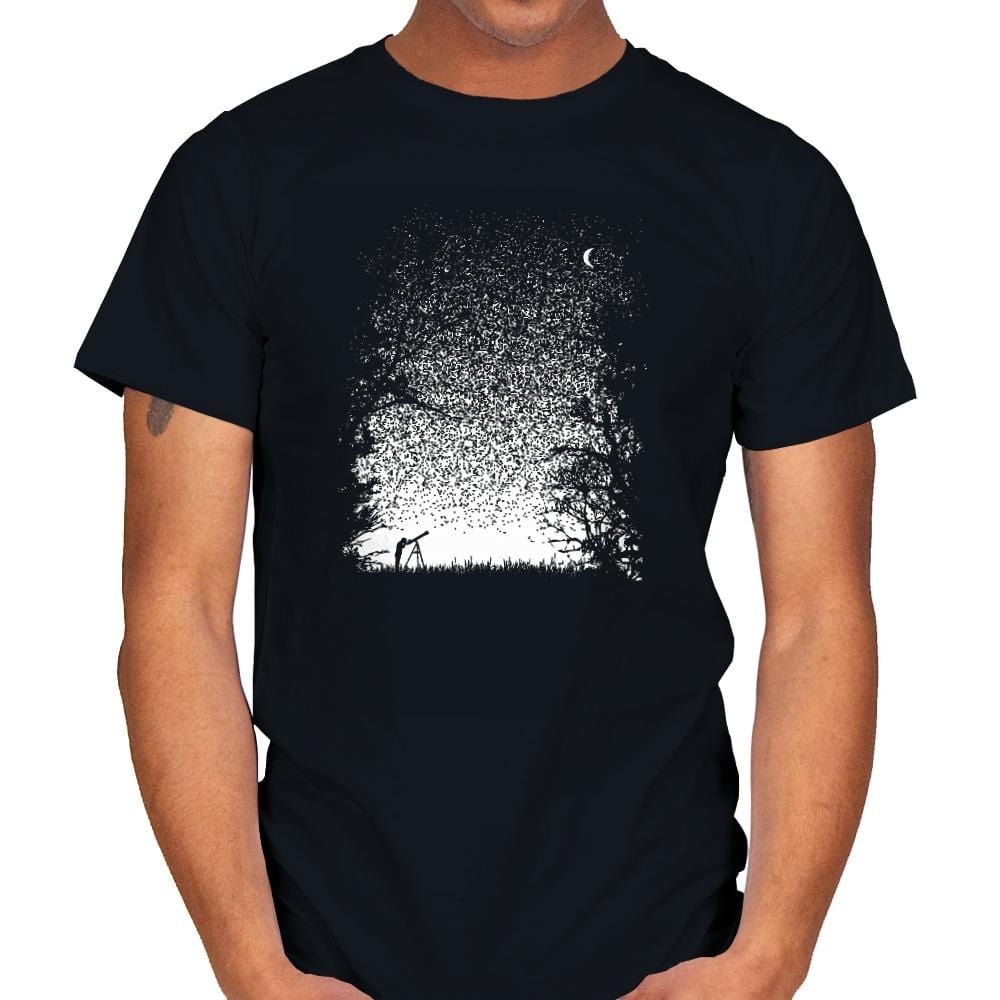 Pixel Space - Back to Nature - Mens T-Shirts RIPT Apparel Small / Black