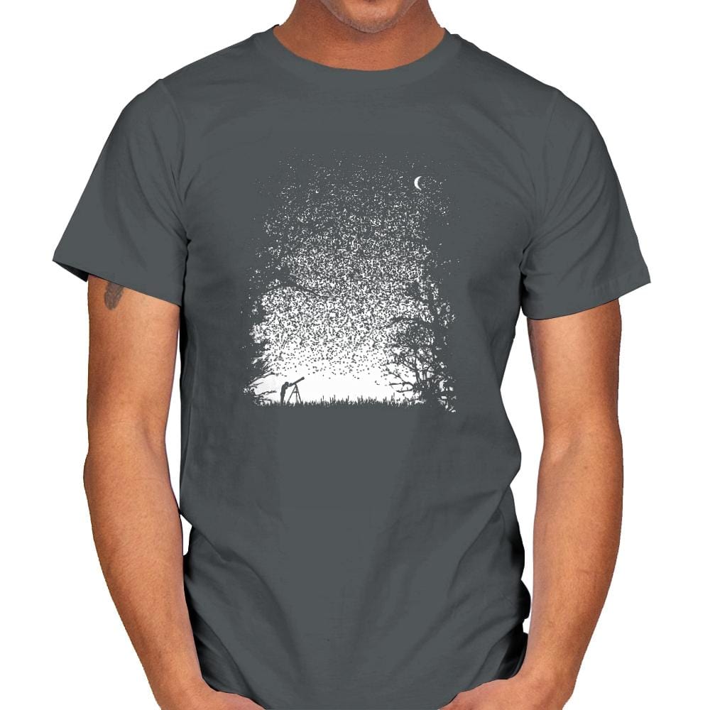Pixel Space - Back to Nature - Mens T-Shirts RIPT Apparel Small / Charcoal