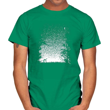 Pixel Space - Back to Nature - Mens T-Shirts RIPT Apparel Small / Kelly Green