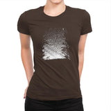 Pixel Space - Back to Nature - Womens Premium T-Shirts RIPT Apparel Small / Dark Chocolate
