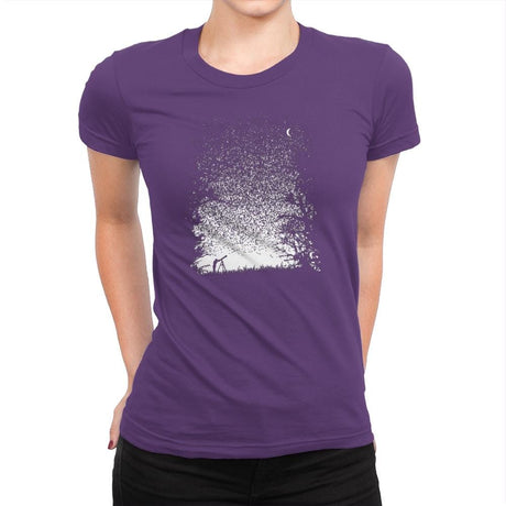 Pixel Space - Back to Nature - Womens Premium T-Shirts RIPT Apparel Small / Purple Rush