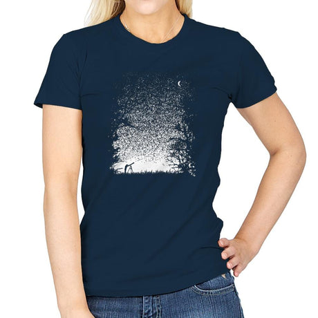 Pixel Space - Back to Nature - Womens T-Shirts RIPT Apparel Small / Navy