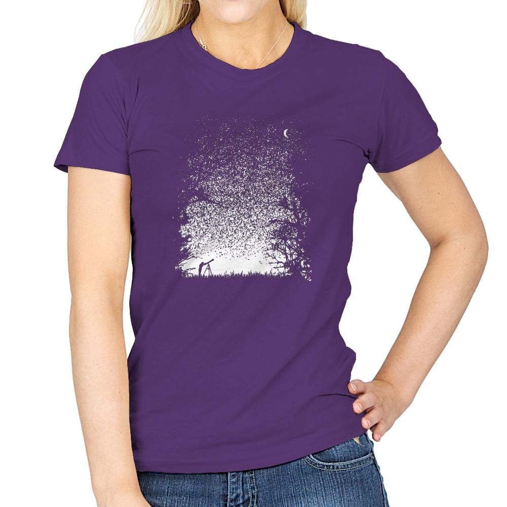 Pixel Space - Back to Nature - Womens T-Shirts RIPT Apparel Small / Purple