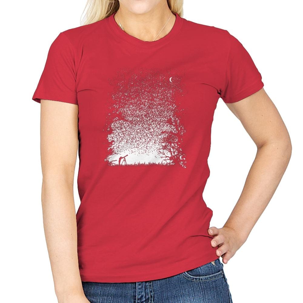 Pixel Space - Back to Nature - Womens T-Shirts RIPT Apparel Small / Red