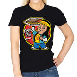 Pizza Boy - Womens T-Shirts RIPT Apparel Small / Black