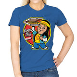 Pizza Boy - Womens T-Shirts RIPT Apparel Small / Royal